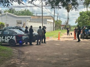 Barrio San Pantaleón: hallaron restos óseos en plena vía pública