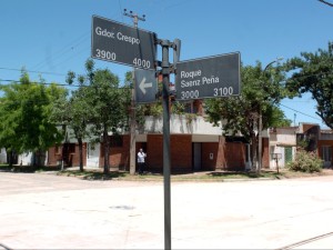 Se reestableció el tránsito en la intersección de Roque Sáenz Peña y Crespo