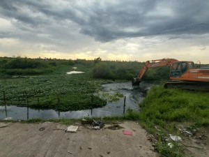 Continúan realizando tareas de limpieza ante un nuevo pronóstico de lluvia