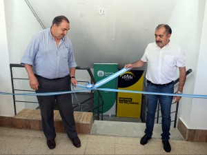 Con la presencia del intendente, inauguraron las obras del subsuelo del Palacio Municipal