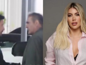 El novio de Wanda Nara tuvo un fuerte cruce con periodista en Punta del Este